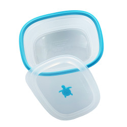 ｜仁舟｜矽密盒長方藍矽龜1200ml_2.0款